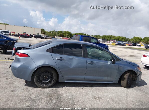 5YFEPMAE3MP267776 2021 TOYOTA COROLLA Blue Вид щитка приладів