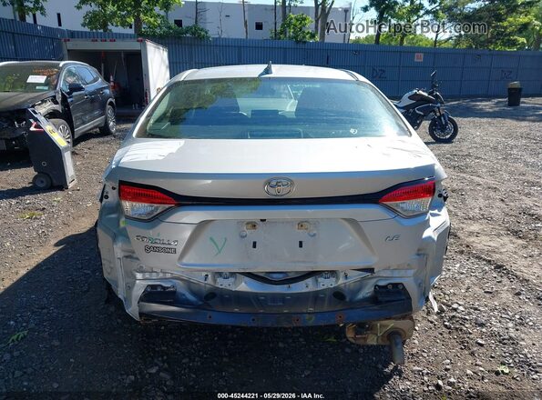 5YFEPMAE3NP299547 2022 TOYOTA COROLLA Silver 