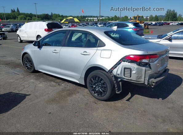 5YFEPMAE3NP326360 2022 TOYOTA COROLLA Серебряный Задняя левая четверть