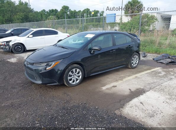 5YFEPMAE3NP361254 2022 TOYOTA COROLLA Черный Передняя левая четверть