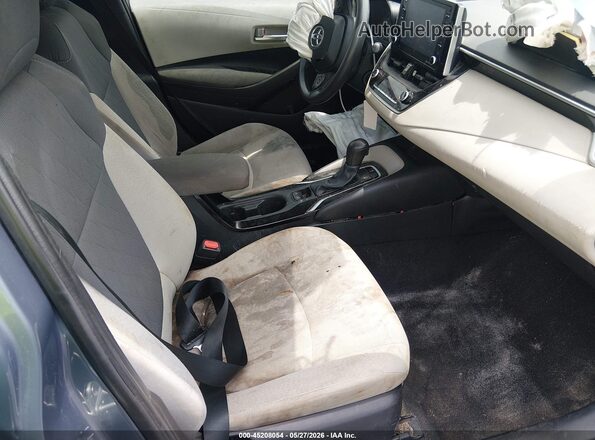 5YFEPMAE4MP174054 2021 TOYOTA COROLLA Blue წინა სალონის ხედი