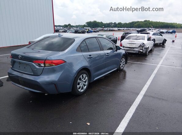5YFEPMAE4MP174054 2021 TOYOTA COROLLA Blue უკანა მარჯვენა