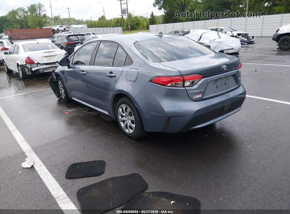 5YFEPMAE4MP174054 2021 TOYOTA COROLLA Blue უკანა მარცხენა