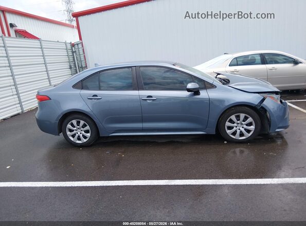 5YFEPMAE4MP174054 2021 TOYOTA COROLLA Blue უკანა სალონის ხედი