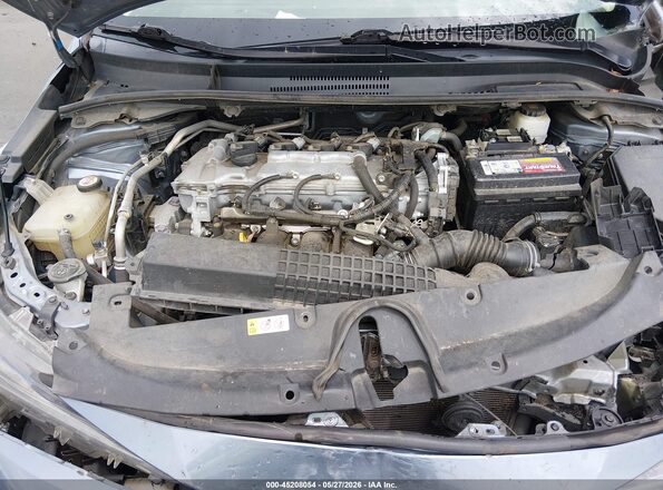 5YFEPMAE4MP174054 2021 TOYOTA COROLLA Blue უკანა ხედი