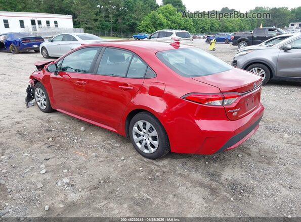 5YFEPMAE4MP222085 2021 TOYOTA COROLLA Red Trasero izquierdo