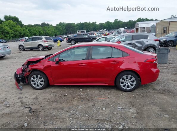 5YFEPMAE4MP222085 2021 TOYOTA COROLLA Red Vista interior de 360 grados