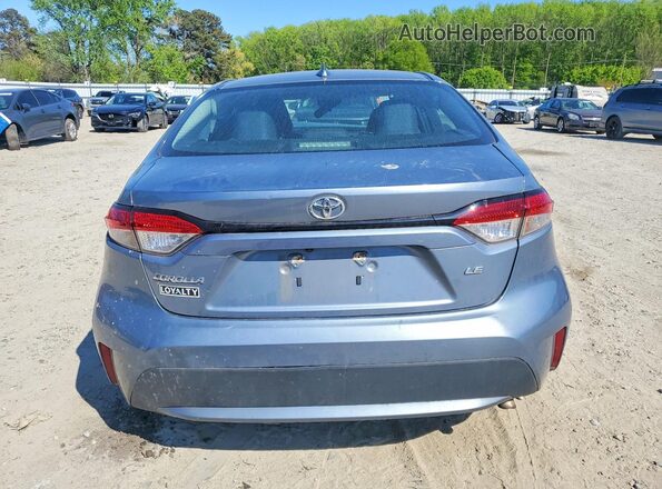 5YFEPMAE4MP268581 2021 TOYOTA COROLLA Blue Հետևի տեսք