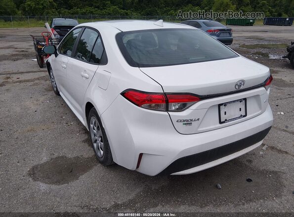 5YFEPMAE4NP381142 2022 TOYOTA COROLLA White უკანა მარცხენა