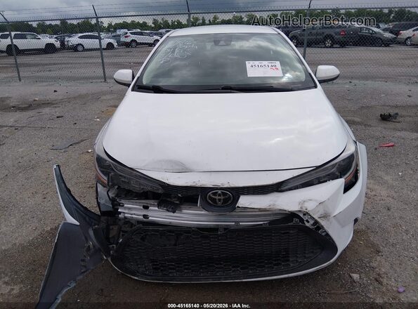 5YFEPMAE4NP381142 2022 TOYOTA COROLLA White ხელსაწყოთა პანელის ხედი