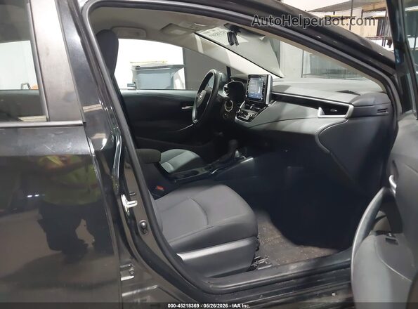 5YFEPMAE5MP176606 2021 TOYOTA COROLLA Black წინა სალონის ხედი