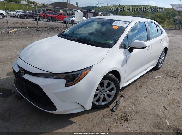 5YFEPMAE5MP232589 2021 TOYOTA LL White წინა მარცხენა ხედი სამი მეოთხედიდან