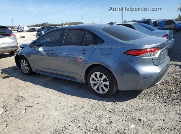 5YFEPMAE5NP302884 2022 TOYOTA COROLLA Blue Trasero izquierdo