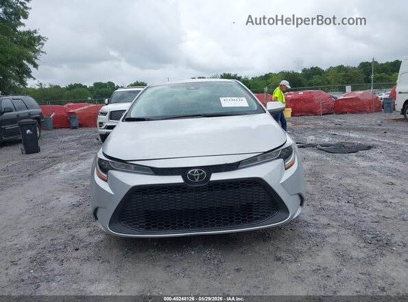 5YFEPMAE6MP148913 2021 TOYOTA COROLLA Silver Instrument cluster view
