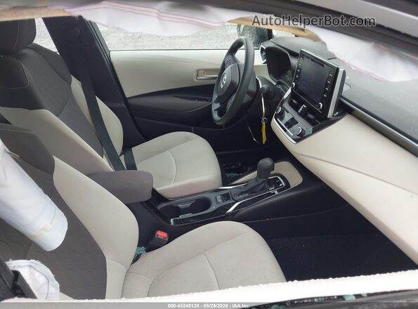 5YFEPMAE6MP148913 2021 TOYOTA COROLLA Silver Front interior view