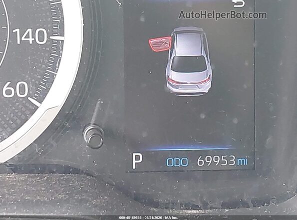 5YFEPMAE6MP213954 2021 TOYOTA COROLLA Синий 