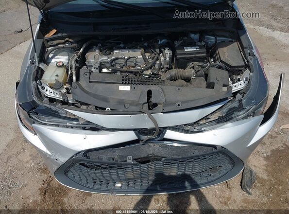 5YFEPMAE6MP215879 2021 TOYOTA COROLLA Silver Вид ззаду