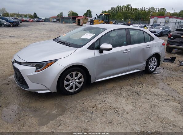 5YFEPMAE6MP258912 2021 TOYOTA LL Silver წინა მარცხენა ხედი სამი მეოთხედიდან
