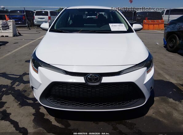 5YFEPMAE6NP309052 2022 TOYOTA LL White Vista del cuadro de instrumentos