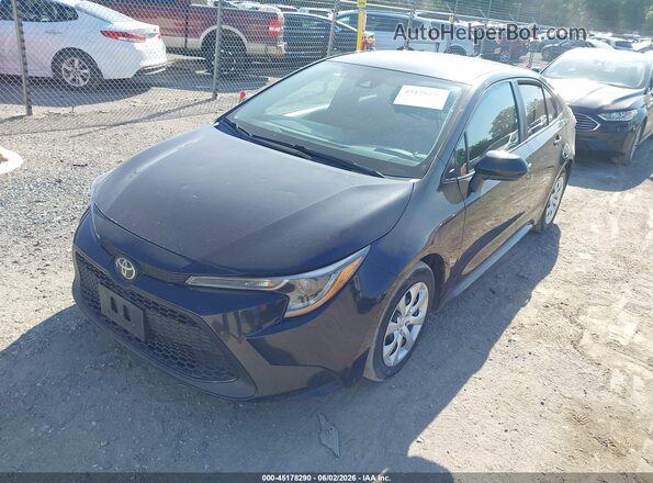 5YFEPMAE7MP192161 2021 TOYOTA COROLLA Black Vista tres cuartos delantera izquierda