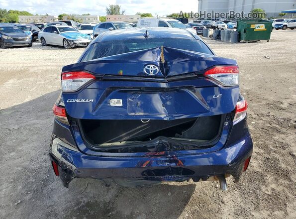 5YFEPMAE7MP227295 2021 TOYOTA COROLLA Синий 