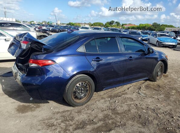 5YFEPMAE7MP227295 2021 TOYOTA COROLLA Синий 
