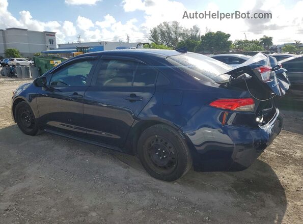 5YFEPMAE7MP227295 2021 TOYOTA COROLLA Синий 