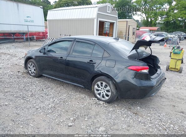 5YFEPMAE7NP382172 2022 TOYOTA COROLLA Black Trasero izquierdo