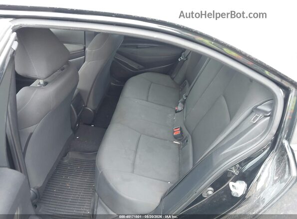 5YFEPMAE7NP382172 2022 TOYOTA COROLLA Black Vista de la etiqueta del VIN