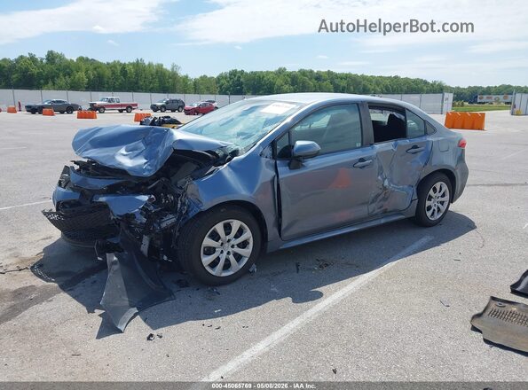 5YFEPMAE8MP261780 2021 TOYOTA LL Blue Առջևի ձախ երեք քառորդ տեսարան