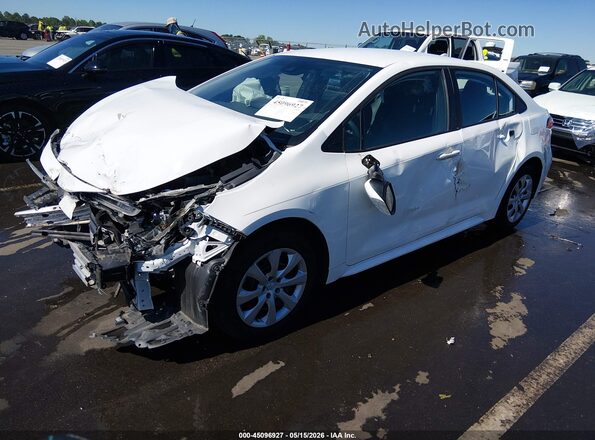 5YFEPMAE8NP361685 2022 TOYOTA COROLLA White წინა მარცხენა ხედი სამი მეოთხედიდან