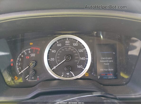 5YFEPMAE8NP361685 2022 TOYOTA COROLLA White უკანა სავარძლების ხედი