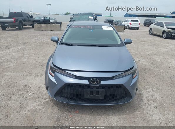 5YFEPMAE8NP372587 2022 TOYOTA LL Blue Instrument cluster view