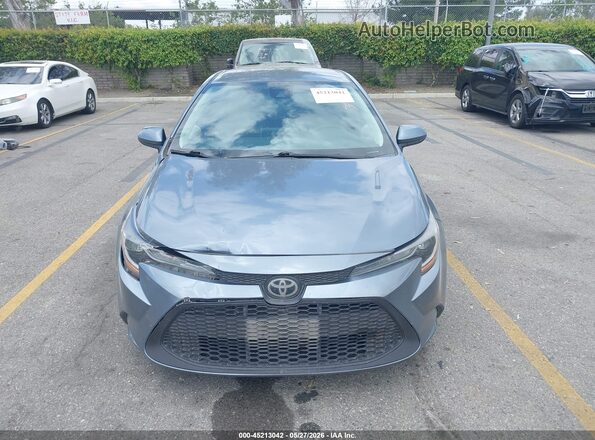 5YFEPMAE9MP149599 2021 TOYOTA COROLLA Blue Widok zestawu wskaźników