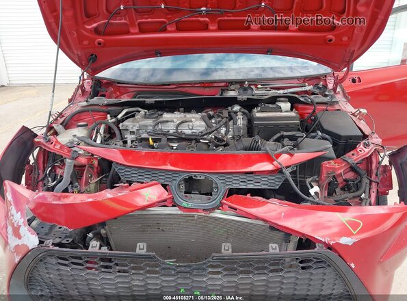 5YFEPMAE9MP201281 2021 TOYOTA LL Red უკანა ხედი