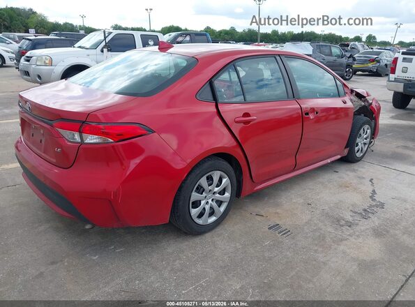 5YFEPMAE9MP201281 2021 TOYOTA LL Red უკანა მარჯვენა
