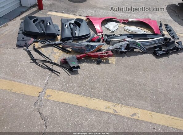5YFEPMAE9MP201281 2021 TOYOTA LL Red ხელსაწყოთა პანელის ხედი