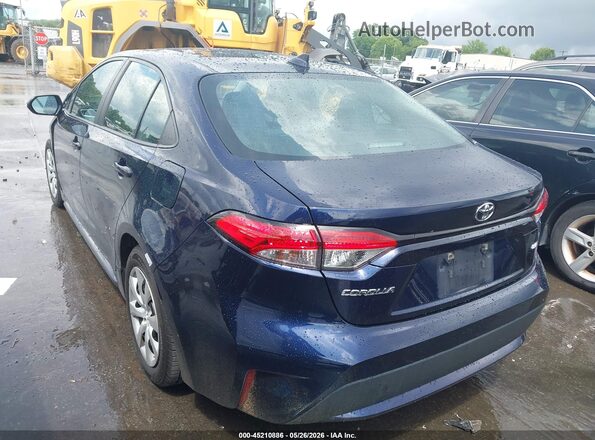 5YFEPMAE9MP213088 2021 TOYOTA COROLLA Blue Задня ліва чверть