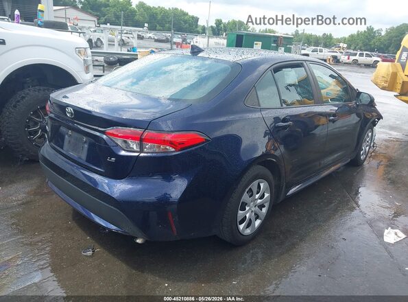 5YFEPMAE9MP213088 2021 TOYOTA COROLLA Blue Задня права чверть