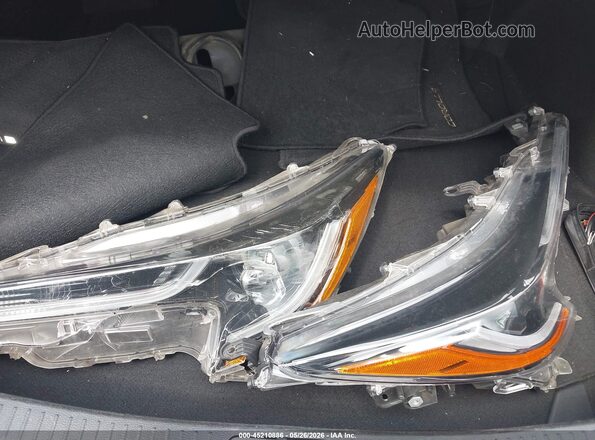 5YFEPMAE9MP213088 2021 TOYOTA COROLLA Blue Вид щитка приладів