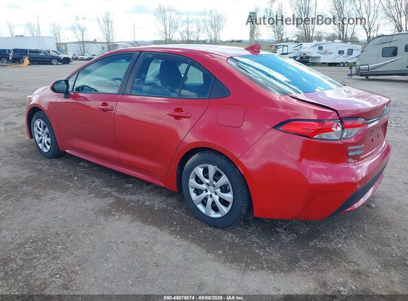 5YFEPMAE9MP234099 2021 TOYOTA LL Maroon უკანა მარცხენა