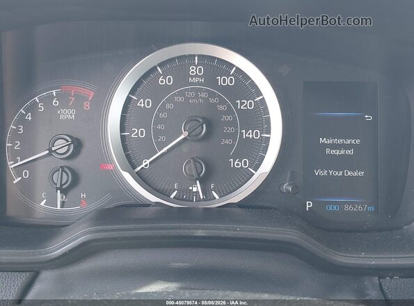 5YFEPMAE9MP234099 2021 TOYOTA LL Maroon უკანა სავარძლების ხედი