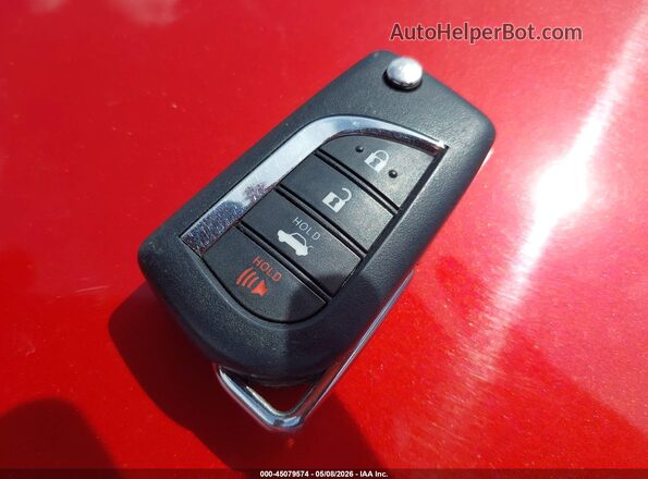 5YFEPMAE9MP234099 2021 TOYOTA LL Maroon წინა პანელის ხედი