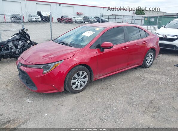 5YFEPMAE9MP264283 2021 TOYOTA LL Red Front left