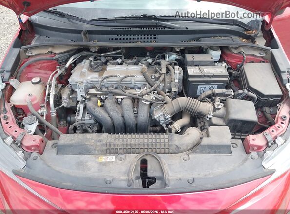 5YFEPMAE9MP264283 2021 TOYOTA LL Red Rear view