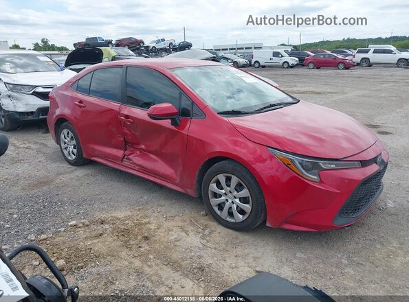 5YFEPMAE9MP264283 2021 TOYOTA LL Red Rear interior view