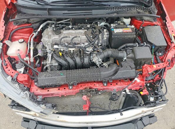 5YFEPMAEXMP166511 2021 TOYOTA COROLLA Red 