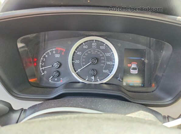 5YFEPMAEXMP206621 2021 TOYOTA LL Blue Widok zestawu wskaźników