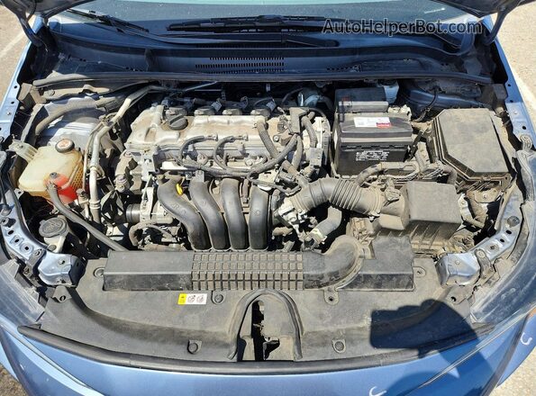 5YFEPMAEXMP206621 2021 TOYOTA LL Blue Widok wnętrza z tyłu