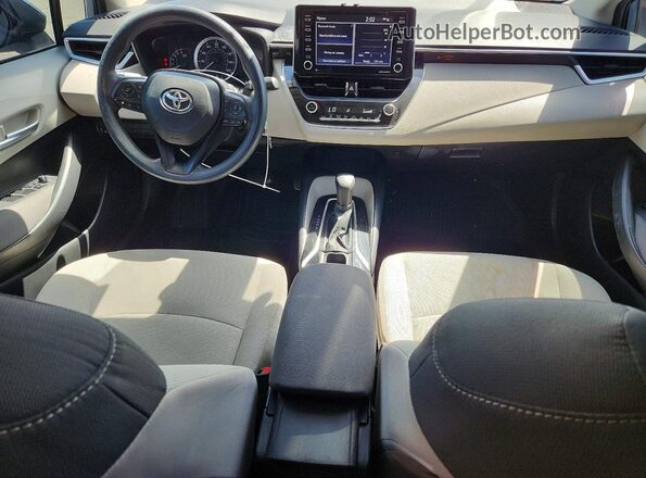 5YFEPMAEXMP206621 2021 TOYOTA LL Blue Widok deski rozdzielczej